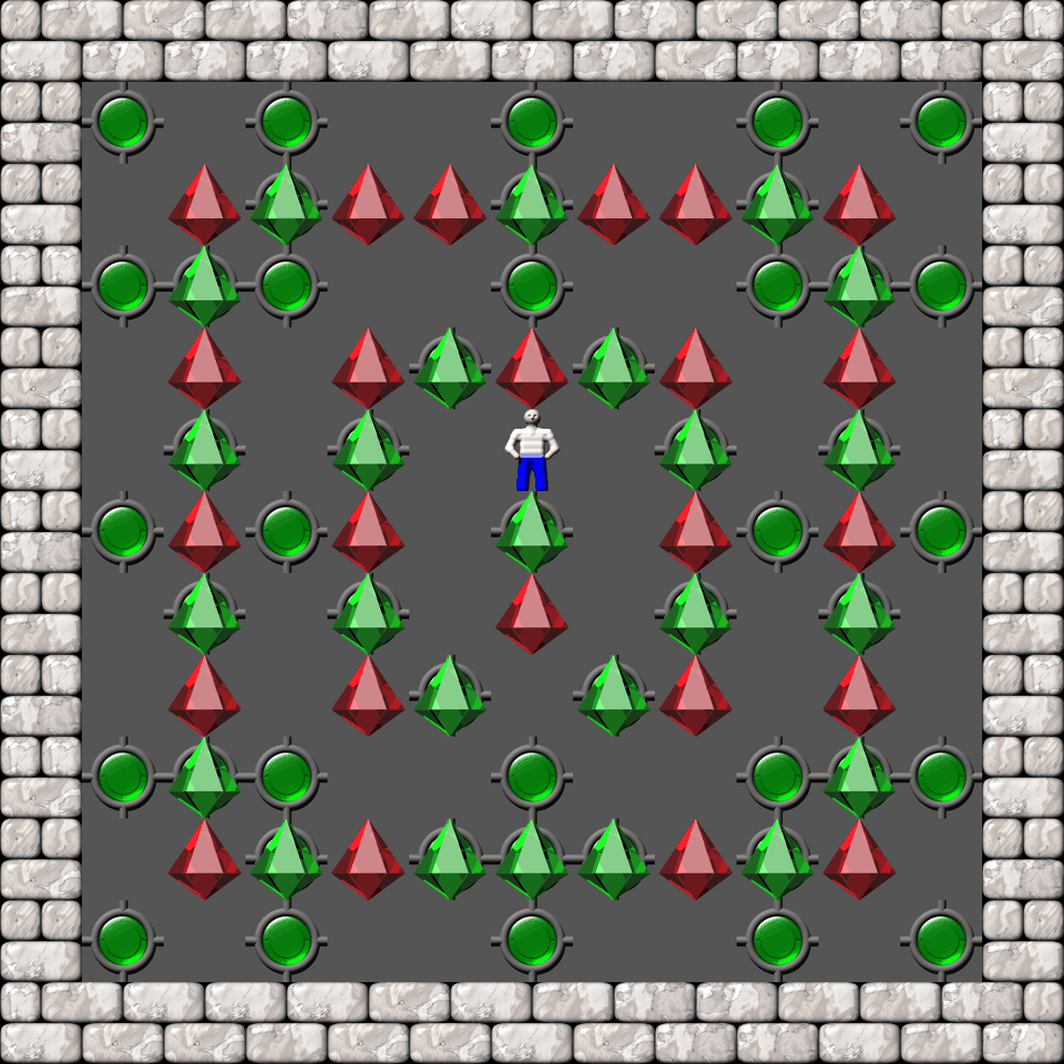 Сокобан Thinking Rabbit Arranged уровень 449